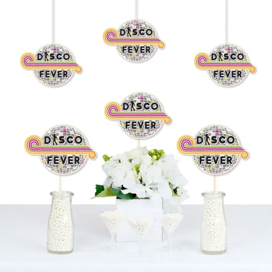 Big Dot of Happiness 70's Disco - Disco Ball Decorations DIY 1970's Disco Fever Party Essentials - Set of 20 {1}