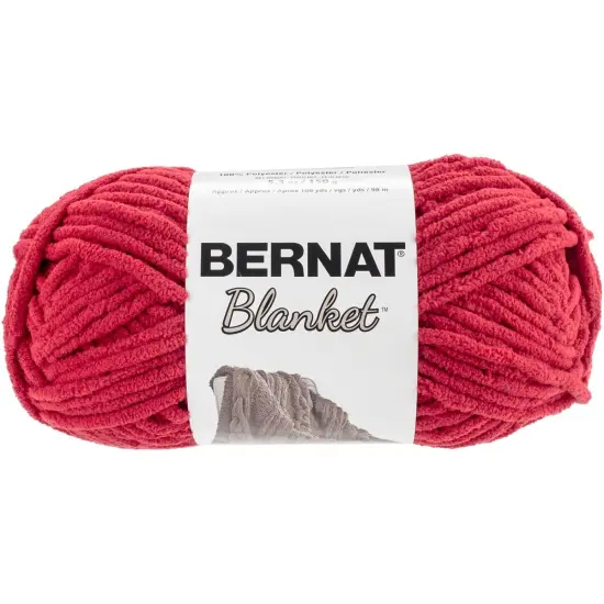 Multipack of 24 - Bernat Blanket Yarn-Cranberry {2}