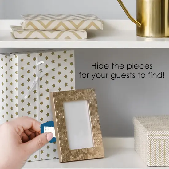 Big Dot of Happiness Happy Passover - Pesach Jewish Holiday Party Scavenger Hunt - 1 Stand and 48 Game Pieces - Hide and Find Game {4}