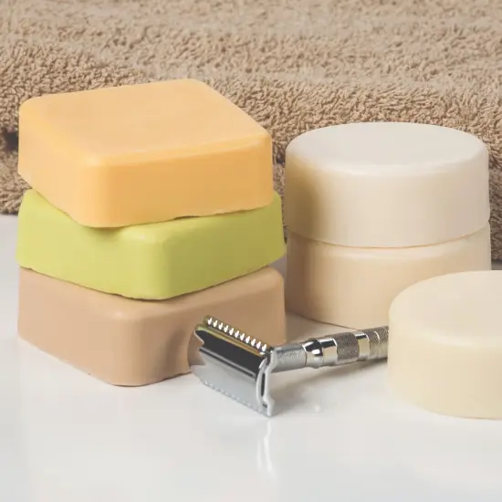 Bay Rum Shaving Soap - Sweet, Spicy and Woodsy Scent for Smooth Wet Shave, 4.5 Oz Bar, 2 Pack {2}