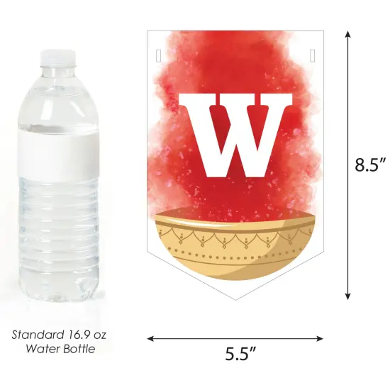 Big Dot of Happiness Holi Hai - Festival of Colors Party Bunting Banner - Party Decorations - Wishing You A Colorful Holi {4}