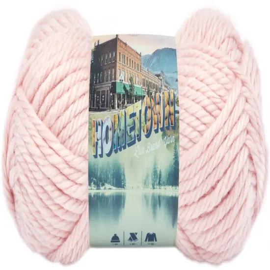 (12 Pack) Lion Brand Yarn Hometown Yarn, Providence Pink {2}