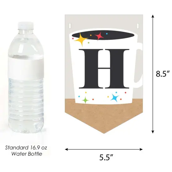 Big Dot of Happiness Happy Boss's Day - Best Boss Ever Bunting Banner - Party Decorations - Happy Boss's Day {4}