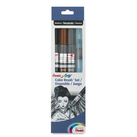 Pentel Arts Color Brush Pen Set - Color Brush Box {1}