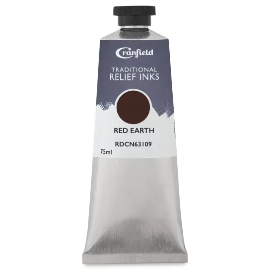 Cranfield Traditional Relief Ink - Red Earth, 75 ml {1}