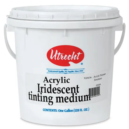 Utrecht Artists' Acrylic Iridescent Tint Medium - 128 oz {2}