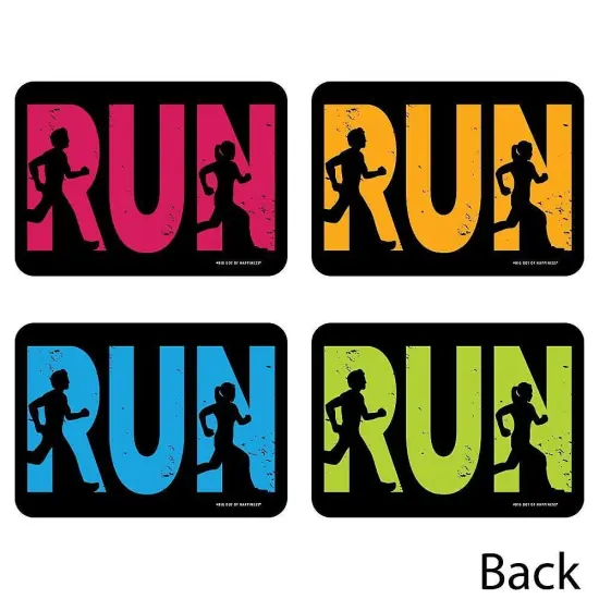 Big Dot of Happiness Set The Pace - Running - Decorations DIY Track, Cross Country or Marathon Party Essentials - Set of 20 {4}
