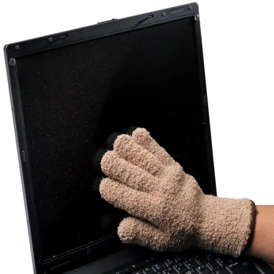 Restor-It Microfiber Gloves 1 Pair-Beige {3}