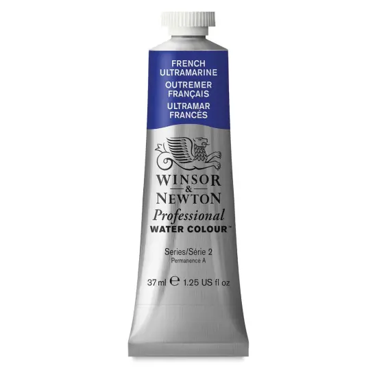 Winsor & Newton Professional Watercolor - French Ultramarine, 37 ml Tube {1}