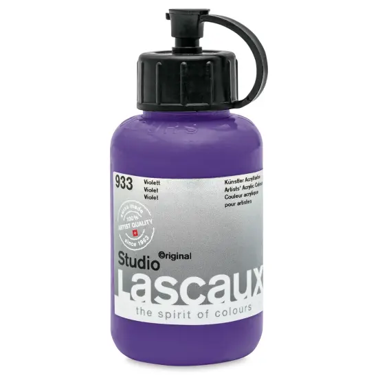 Lascaux Studio Acrylics - Violet, 85 ml bottle {1}