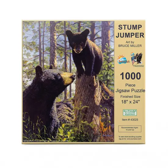 Sunsout Stump Jumper 500 pc Jigsaw Puzzle 43025 {4}