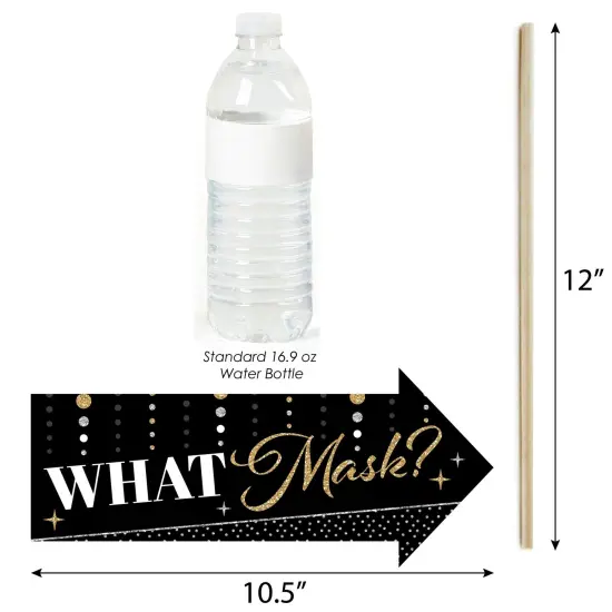 Big Dot of Happiness Funny Masquerade - Carnival Mask Party Photo Booth Props Kit - 10 Piece {4}