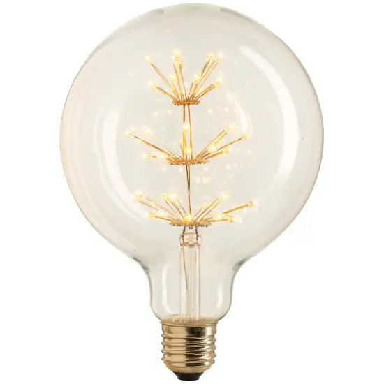 SUNLITE 80154-SU LED Vintage Star 1.8w Light Bulb Medium (E26) Base Warm White {2}
