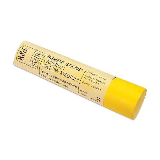 R&F Pigment Stick - Cadmium Yellow Medium, 188 ml stick {2}