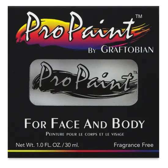 Graftobian Pro Paint Face and Body Paint - White Swan, 30 ml {1}