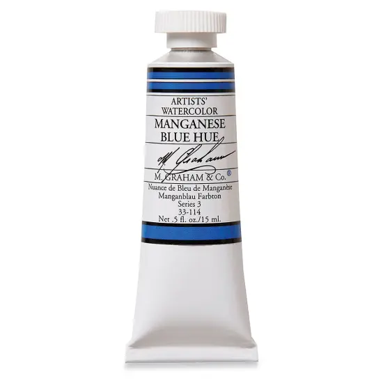 M. Graham Artists' Watercolor - Manganese Blue Hue, 15 ml Tube {2}
