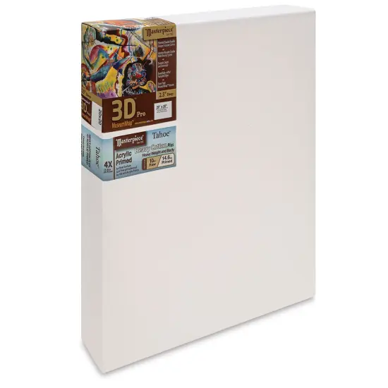 Masterpiece Tahoe Cotton Canvas - 20" x 20", 2-1/2" Profile, Acrylic Primed {1}