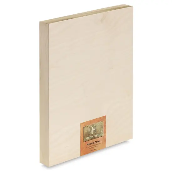 American Easel Wood Painting Panel - 12" x 16" x 1-5/8", Deep Panel {2}