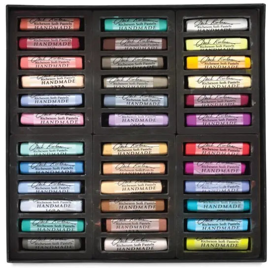 Richeson Handmade Soft Pastels - Assorted Colors, Set of 36, Full Stick {2}