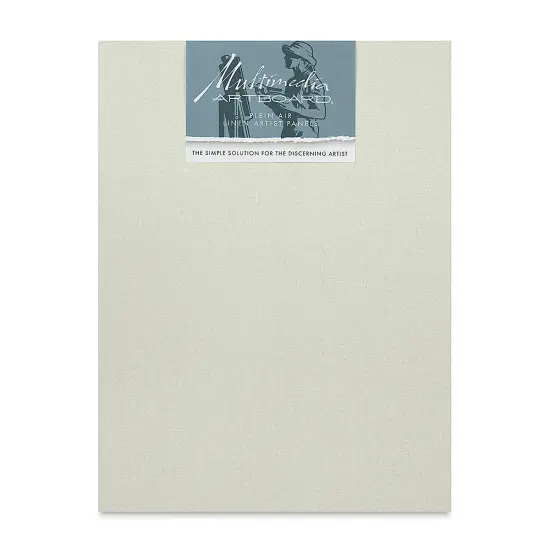 Multimedia Artboard Plein Air Claessens Linen Artist Panel - 12" x 16", 13 DP, Pkg of 3 {1}