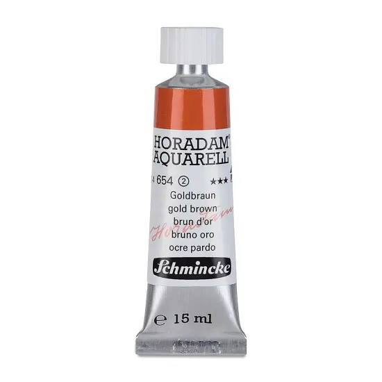 Schmincke Horadam Aquarell Artist Watercolor - Gold Brown, 15 ml tube {2}