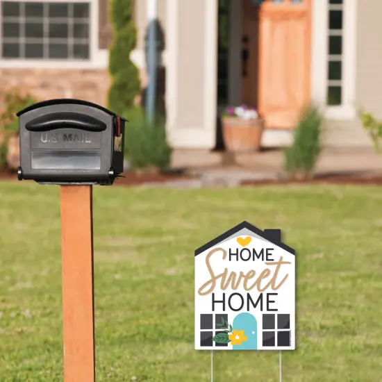 Big Dot of Happiness Welcome Home Housewarming - Outdoor Lawn Sign - New Sweet Home Yard Sign - 1 Piece {3}