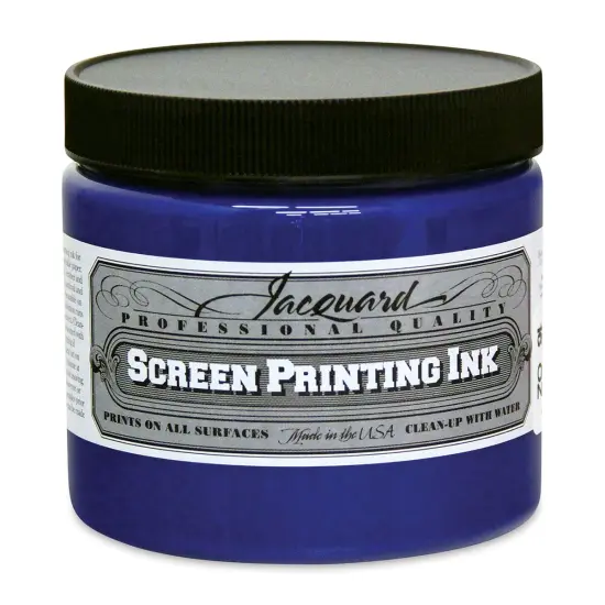 Jacquard Screen Printing Ink - Process Cyan, 16 oz {1}