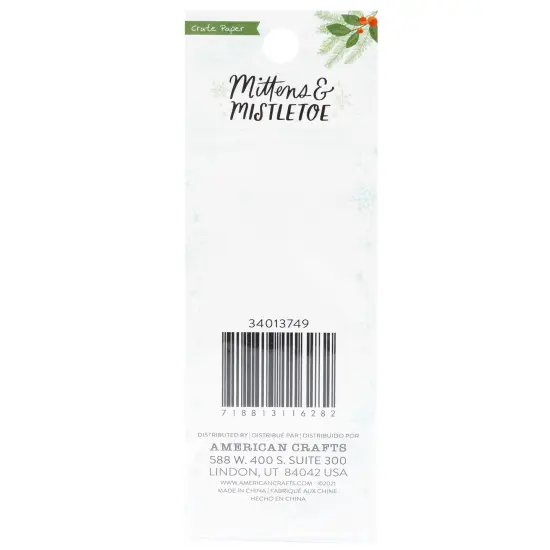 Mittens & Mistletoe Enamel Dots 62/Pkg {2}