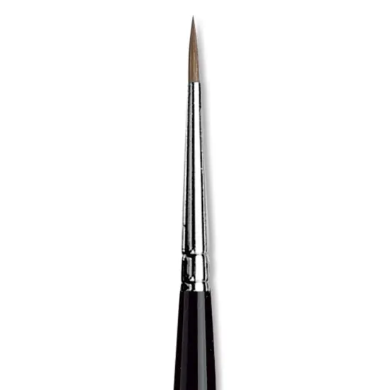Da Vinci Maestro Kolinsky Sable Brush - Round, Short Handle, Size 1 {1}