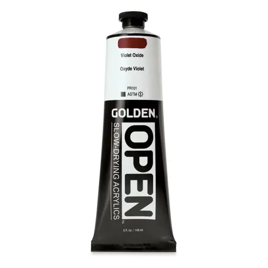 Golden Open Acrylics - Violet Oxide, 5 oz Tube {1}