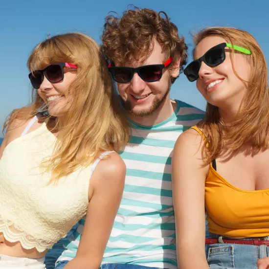 24 Pack 80's Style Neon Party Sunglasses - Fun Gift, Party Favors, Party Toys, Goody Bag Favors {5}