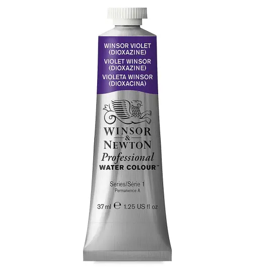 Winsor & Newton Professional Watercolor - Winsor Violet, 37 ml Tube {2}