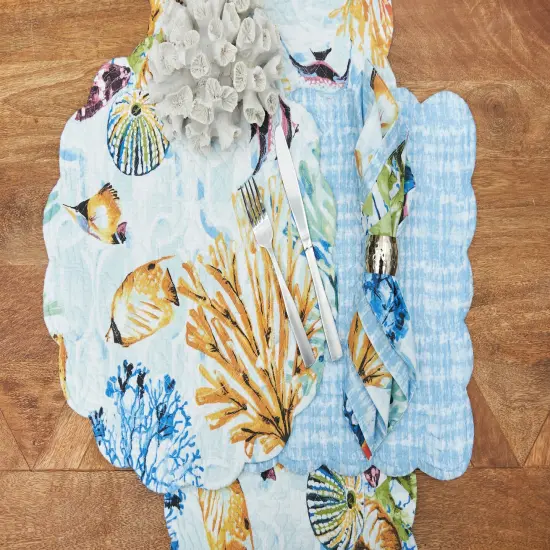 Makena Beach Table Runner 14" x 51" {4}