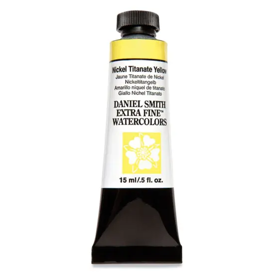 Daniel Smith Extra Fine Watercolor - Nickel Titanate Yellow, 15 ml Tube {1}