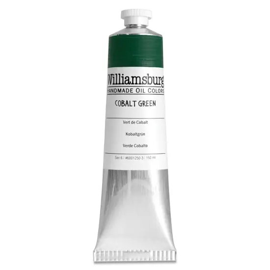 Williamsburg Handmade Oil Paint - Cobalt Green, 150 ml tube {1}