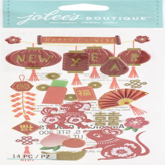 Jolee's Boutique Themed Embellishments 14/Pkg-Chinese New Year {1}