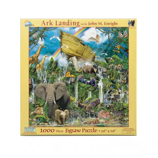 Sunsout Ark Landing 1000 pc Jigsaw Puzzle 80105 {4}