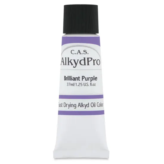 CAS AlkydPro Fast-Drying Alkyd Oil Color - Brilliant Purple, 37 ml tube {1}