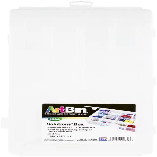 ArtBin XL Solutions Box-15.25"X8.875"X3" {1}