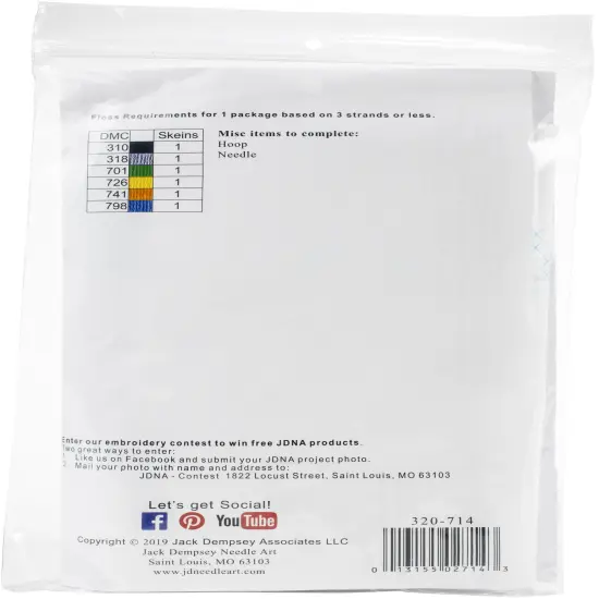 Jack Dempsey Stamped Decorative Hand Towel Pair 17"X28"-Flower Delivery {2}