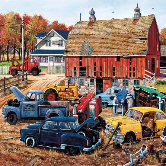 Sunsout Barnyard Treasures 25 pc Jigsaw Puzzle 99398 {1}