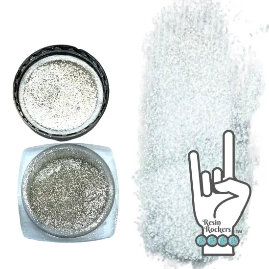 Resin Rockers Premium Chrome Reflection Pigment Powder Rockin' Chrome Silver {1}