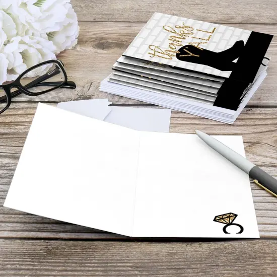 Big Dot of Happiness Nash Bash - Nashville Bachelorette Party Thank You Cards (8 count) {6}