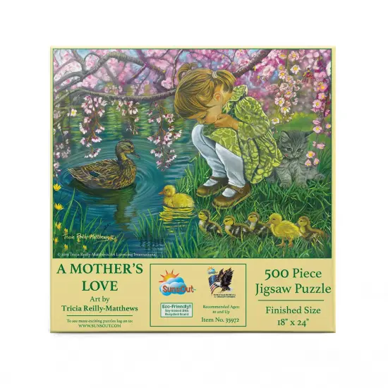 Sunsout A Mother's Love 500 pc Mothers Day Jigsaw Puzzle 35972 {4}