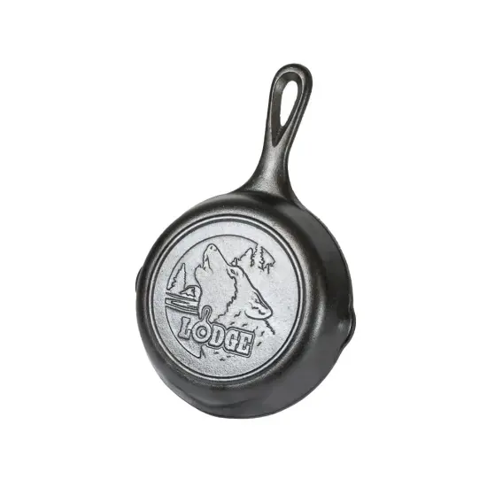 Lodge 6.5" Skillet - Wolf Design {3}