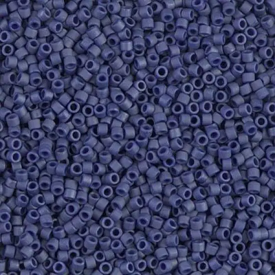 Miyuki Delica Bead 11/0, DB0377, Matte Met Royal Blue, 50 grams {1}