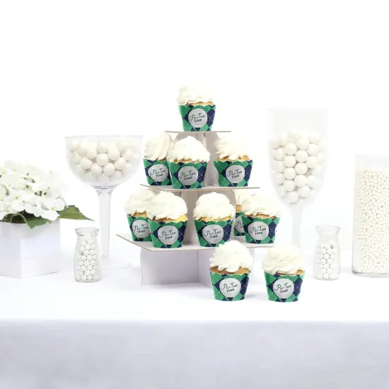 Big Dot of Happiness Par-Tee Time - Golf - Birthday or Retirement Party Decorations - Party Cupcake Wrappers - Set of 12 {3}