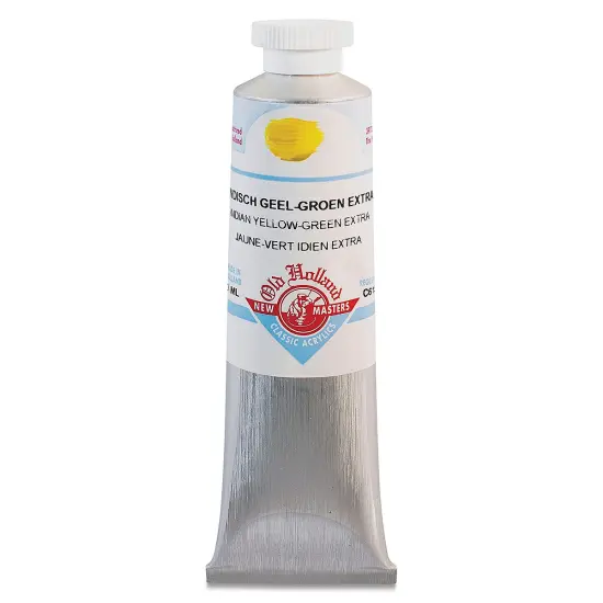 Old Holland New Masters Classic Acrylics - Indian Yellow Green Extra, 60 ml tube {2}