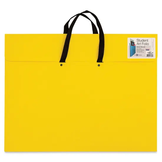 Star Products Student Art Folio with Handles - Yellow, 17" x 22" {1}