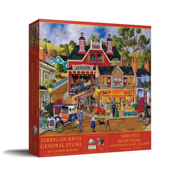 Sunsout Jerrigan Bros General Store 1000 pc Large Pieces Jigsaw Puzzle 38971 {3}